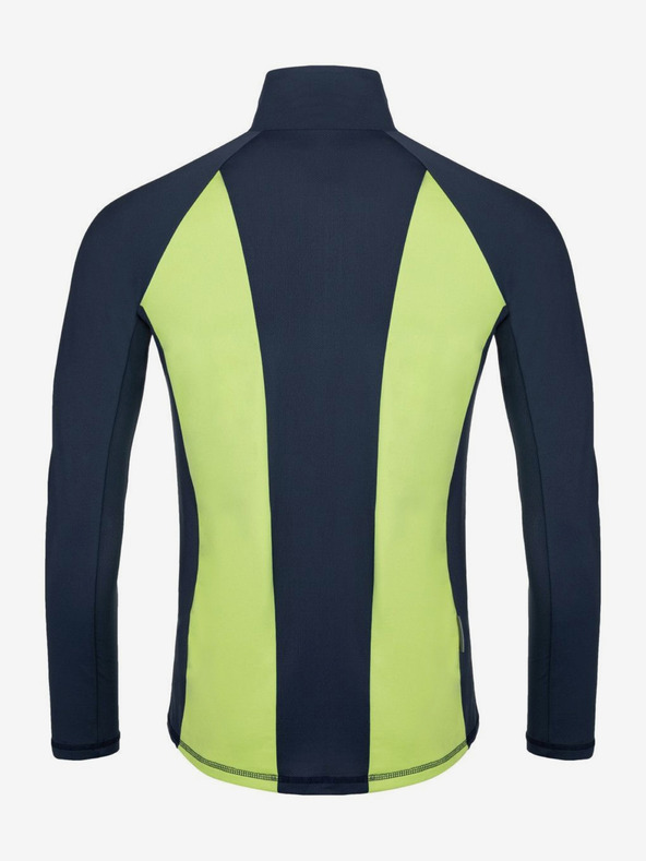 Kilpi Tricou termic albastru-verde pentru bărbați cu guler înalt Kilpi WILLIE