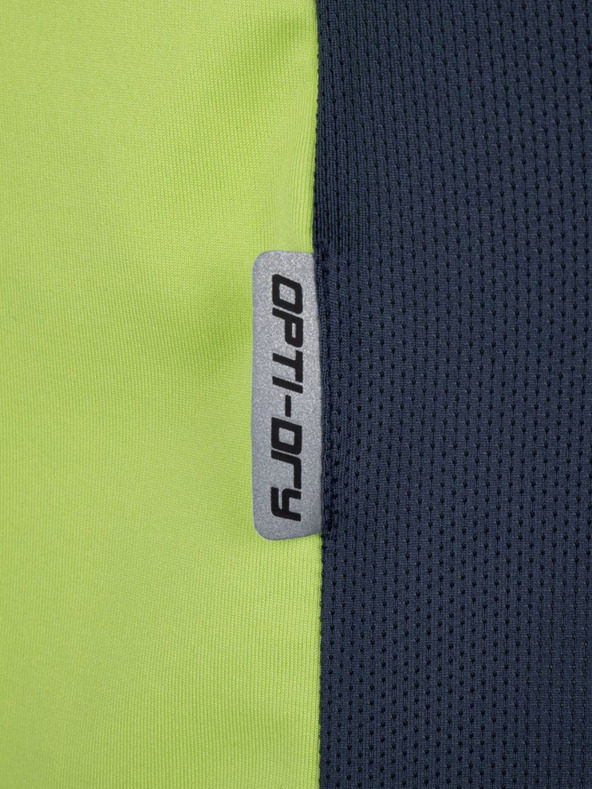 Kilpi Tricou termic albastru-verde pentru bărbați cu guler înalt Kilpi WILLIE