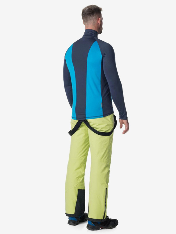 Kilpi Tricou termic albastru-verde pentru bărbați cu guler înalt Kilpi WILLIE