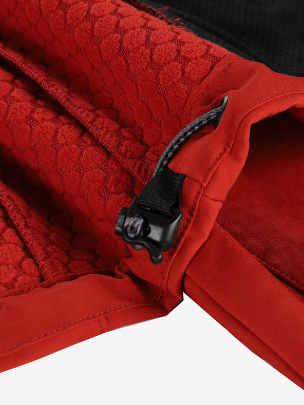 ALPINE PRO Jachetă softshell roșie pentru bărbați cu membrană Alpine Pro Hoor