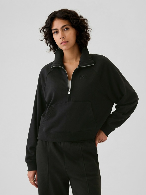 GAP Hanorac cu logo și fleece GAP