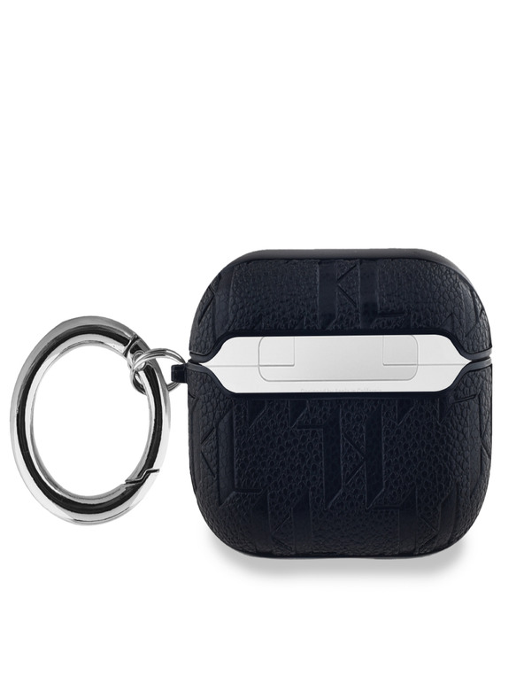 Karl Lagerfeld Karl Lagerfeld PU Embossed Karl Head Case pentru AirPods Pro Black