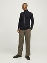 Jack & Jones Pulover negru cu fermoar Jack & Jones pentru bărbați