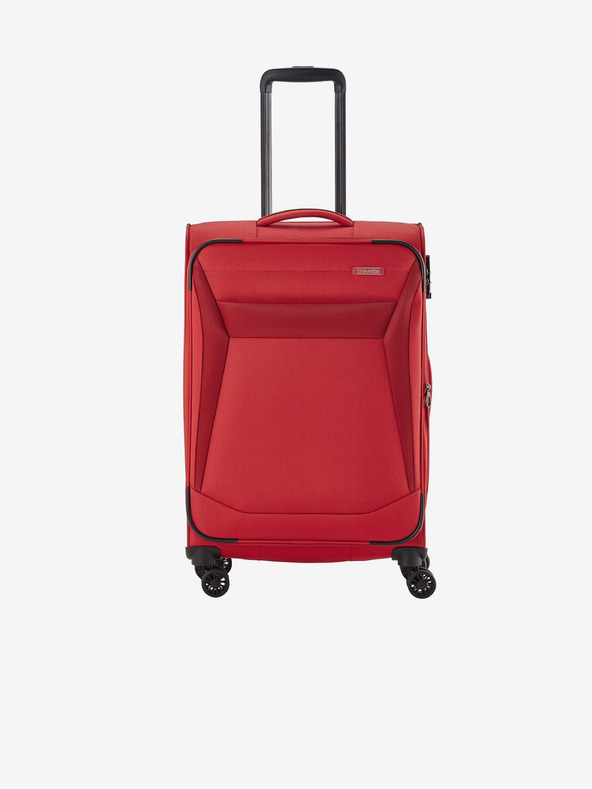 Travelite Valiză Travelite Chios M roșie