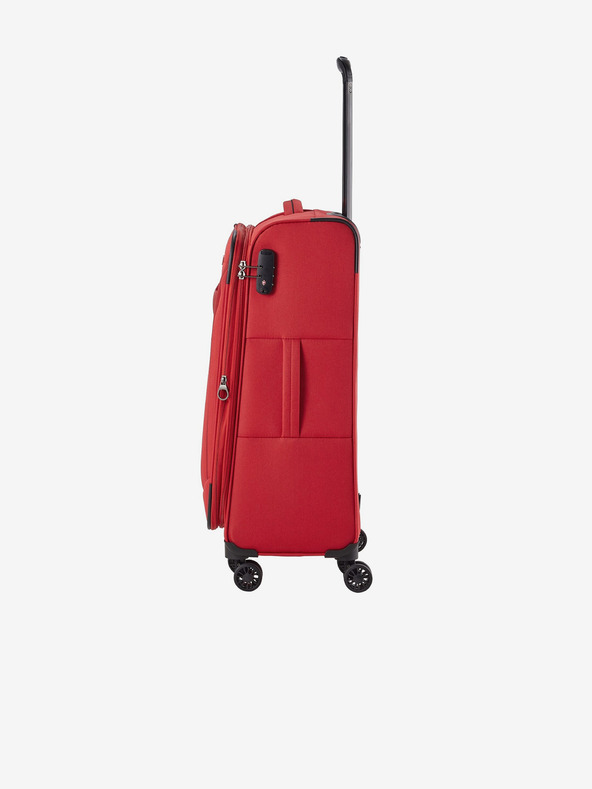 Travelite Valiză Travelite Chios M roșie