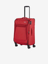 Travelite Set de trei valize de călătorie Travelite Chios roșii S,M,L