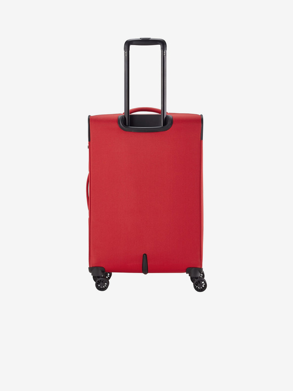 Travelite Set de trei valize de călătorie Travelite Chios roșii S,M,L