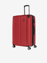 Travelite Set de trei valize de călătorie Travelite City 4w în roșu S,M,L