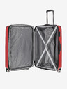 Travelite Set de trei valize de călătorie Travelite City 4w în roșu S,M,L