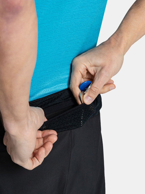 Kilpi Pantaloni scurți sport negri pentru bărbați Kilpi COMFY-M