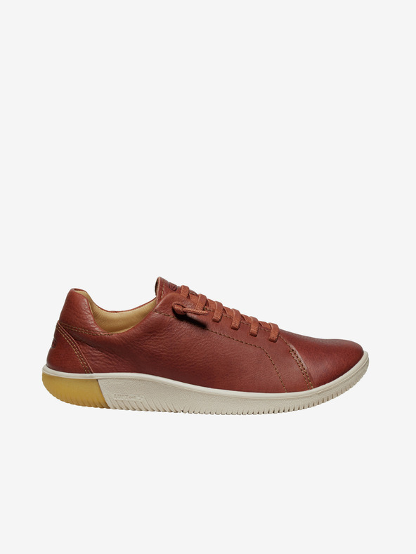 Keen Adidași din piele maro pentru femei Keen KNX Lace