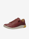 Keen Adidași din piele maro pentru femei Keen KNX Lace