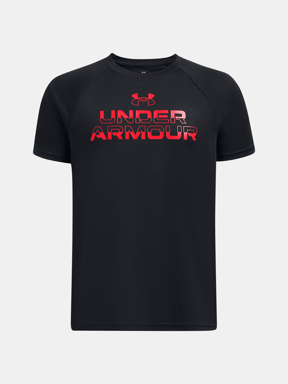 Under Armour Tricou pentru băieți Under Armour UA Tech Split Wordmark SS