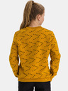 Sam 73 Sweatshirt cu model pentru fete, muștar SAM 73