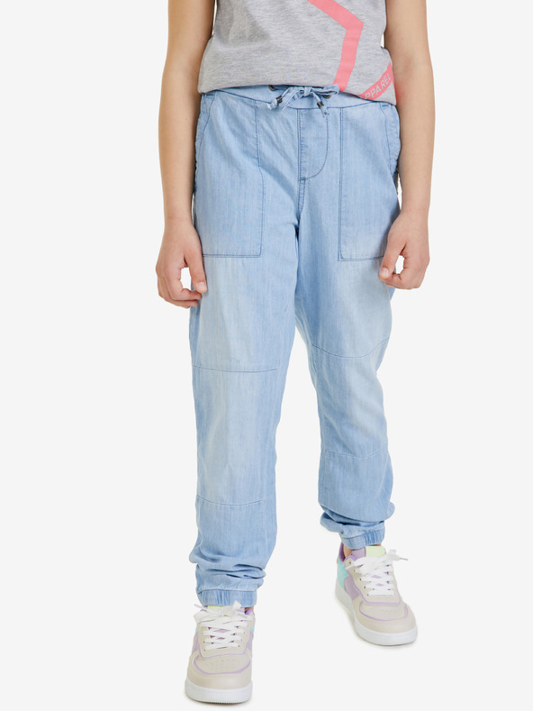 Sam 73 Pantaloni pentru fete albastru deschis SAM 73 Myah