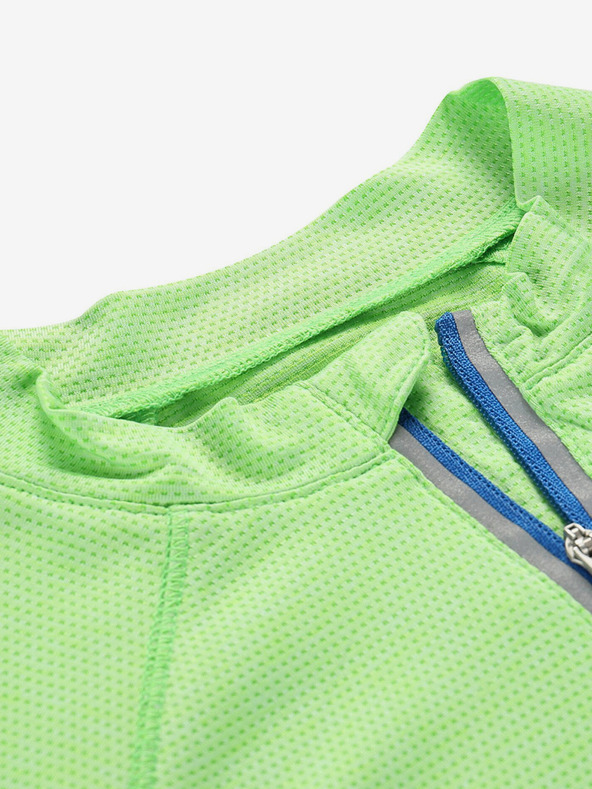 ALPINE PRO Tricou de ciclism cu uscare rapidă pentru băieți Alpine Pro verde LATTERO