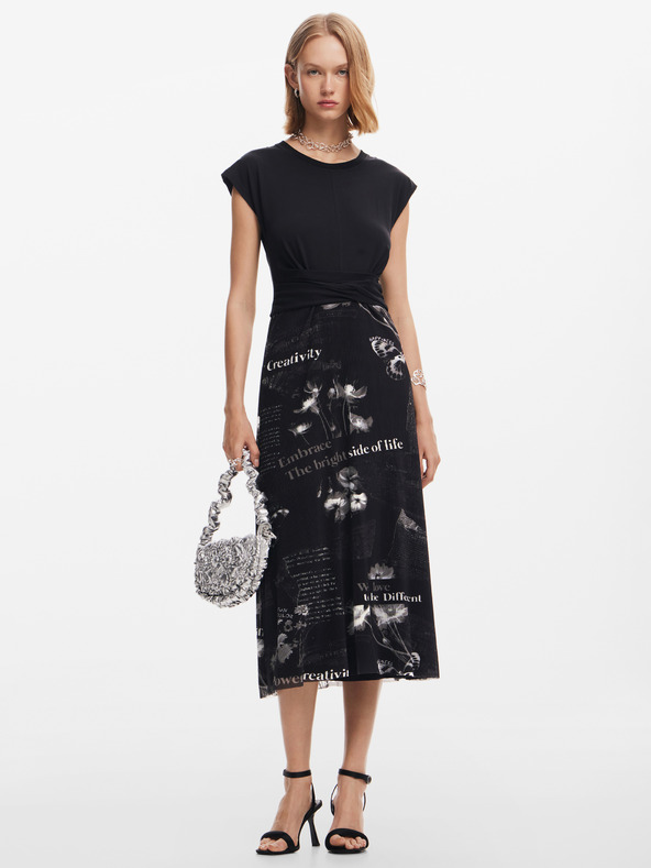 Desigual Rochie modelată Desigual Good News, pentru femei