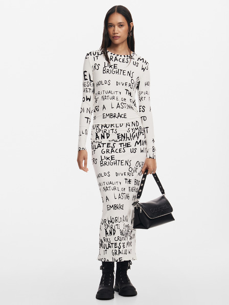 Desigual Rochie cu model pentru femei Desigual Hesian