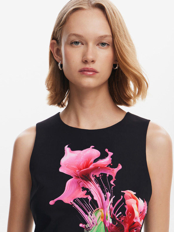 Desigual Rochie florală Desigual Phoenix, pentru femei