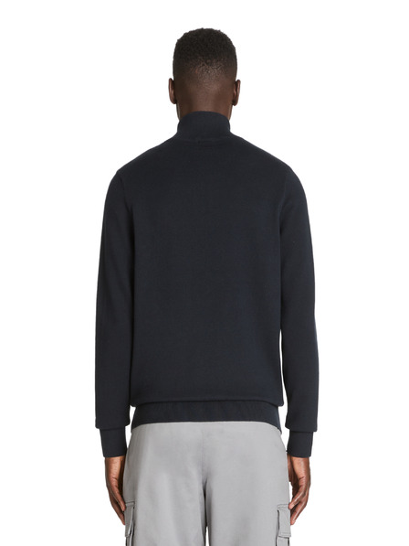 Celio Cardigan albastru închis pentru bărbați cu fermoar Celio Jusnow slim