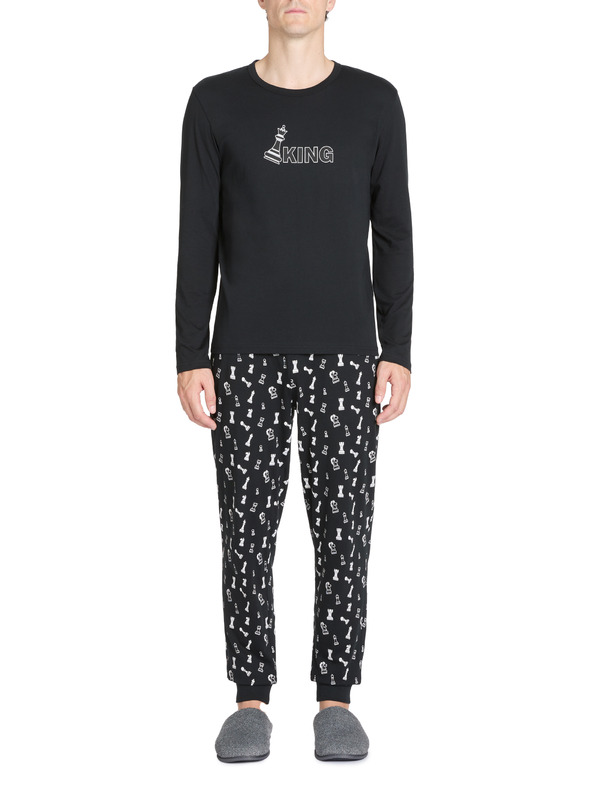 Celio Pijama neagră pentru bărbați Celio Jubianco