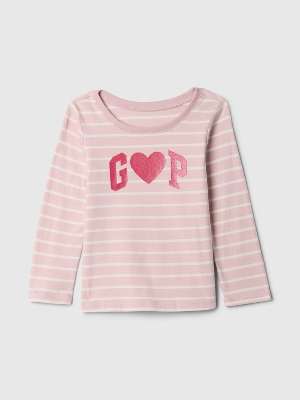 GAP Tricou cu logo pentru copii GAP