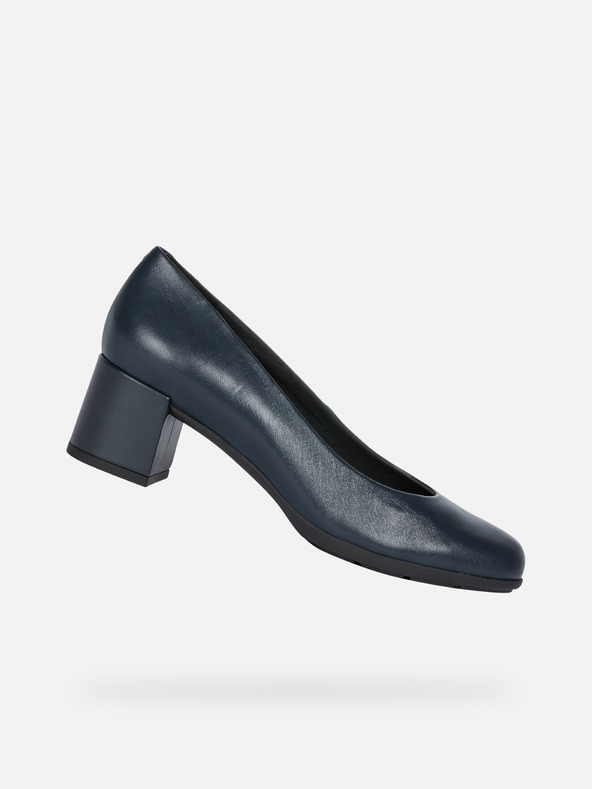Geox Bleumarin pantofi cu toc pentru femei Geox New Annya Mid