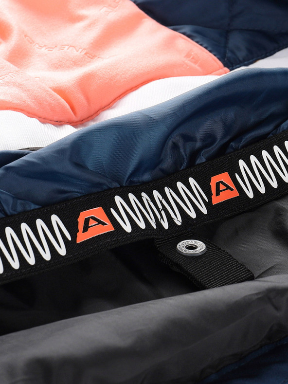 ALPINE PRO jachetă de schi pentru femei cu membrană ptx ALPINE PRO ZARIBA alb