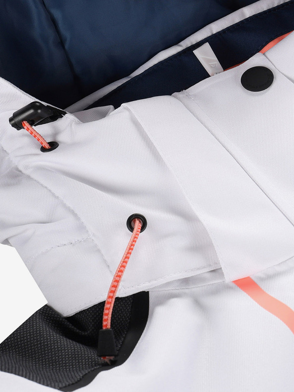 ALPINE PRO jachetă de schi pentru femei cu membrană ptx ALPINE PRO ZARIBA alb
