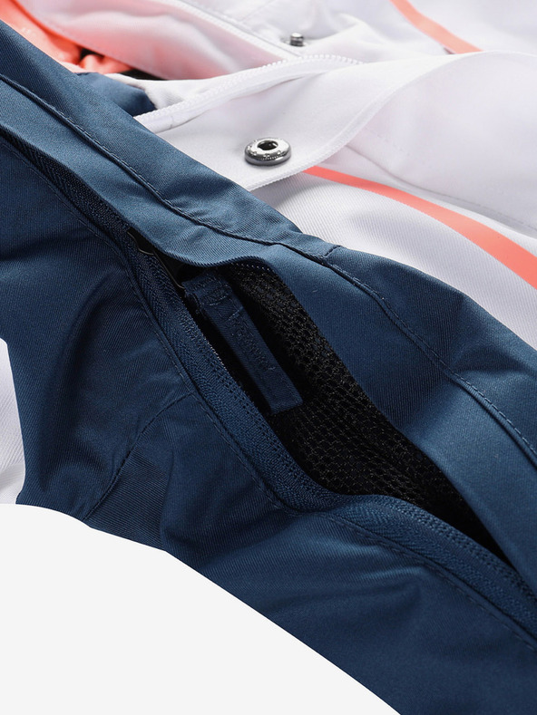 ALPINE PRO jachetă de schi pentru femei cu membrană ptx ALPINE PRO ZARIBA alb