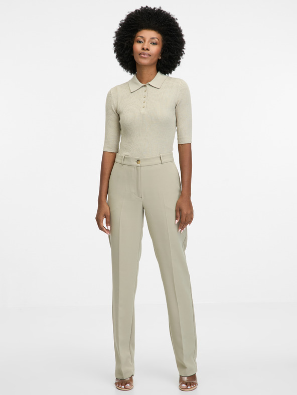 Orsay Tricou gri cu mânecă scurtă pentru femei ORSAY