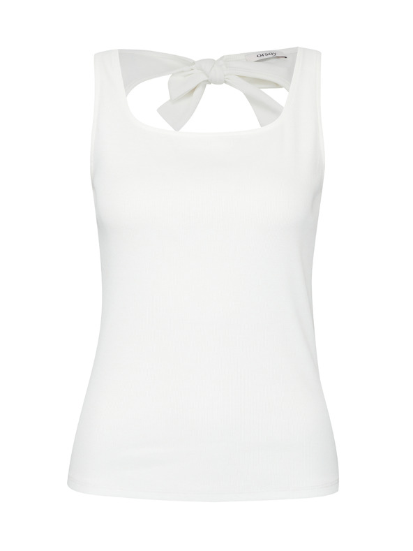 Orsay Top de damă alb ORSAY