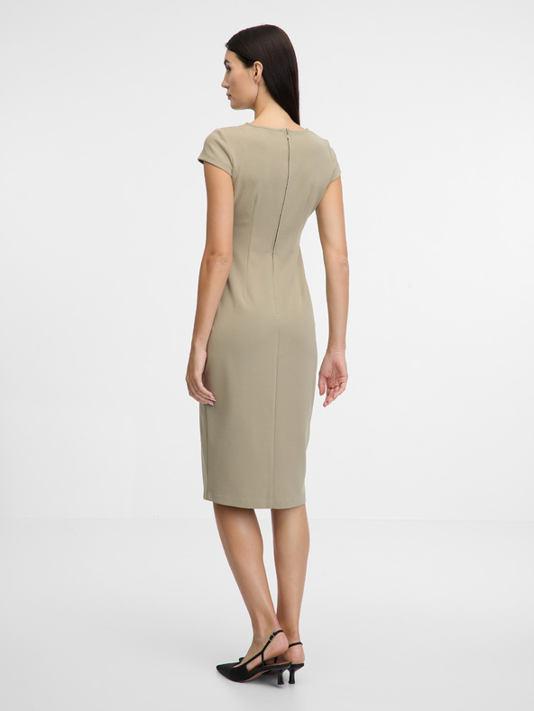 Orsay Rochie midi de dama bej ORSAY
