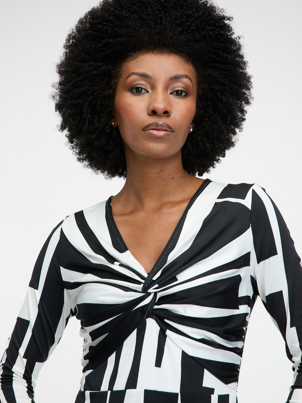 Orsay Rochie neagră până la genunchi, pentru femei ORSAY