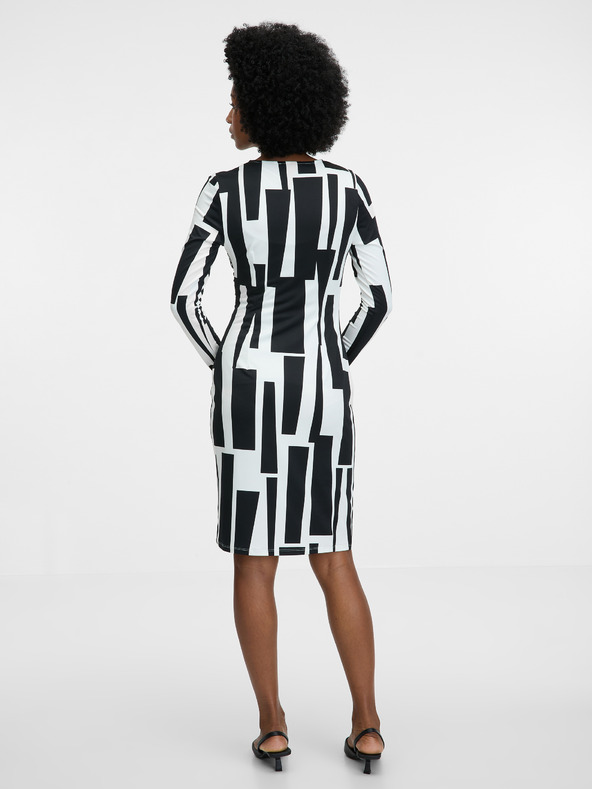 Orsay Rochie neagră până la genunchi, pentru femei ORSAY