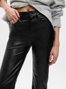 GAP Pantaloni din piele cu talie mare din anii '70 GAP