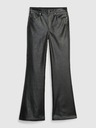 GAP Pantaloni din piele cu talie mare din anii '70 GAP