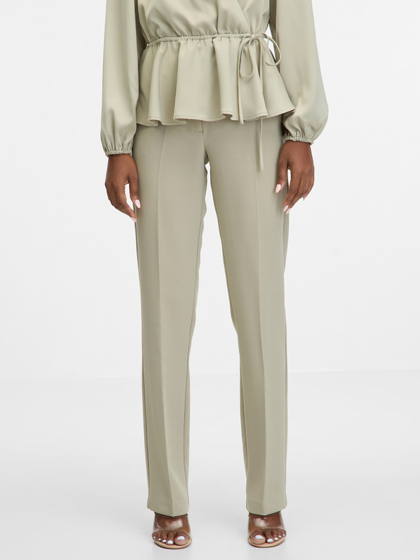 Orsay Pantaloni de damă kaki ORSAY