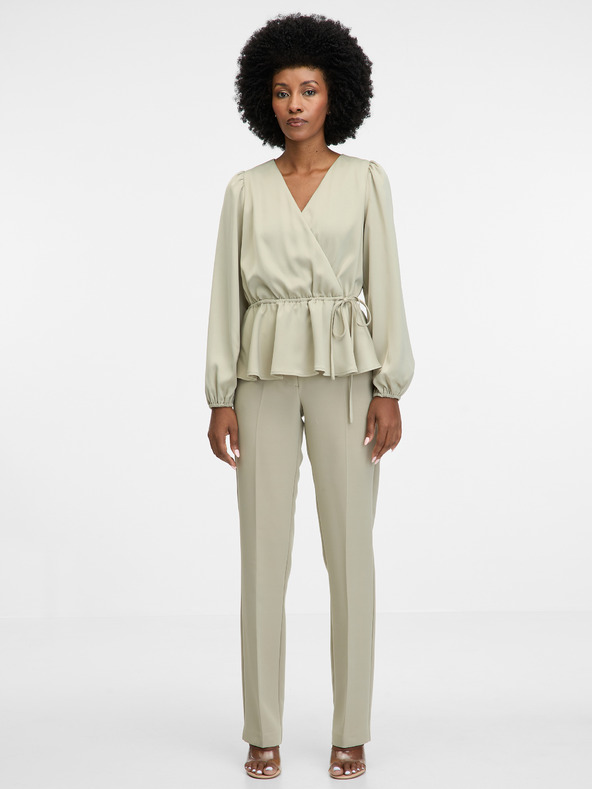 Orsay Pantaloni de damă kaki ORSAY