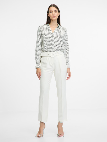 Orsay Pantaloni crem pentru femei ORSAY