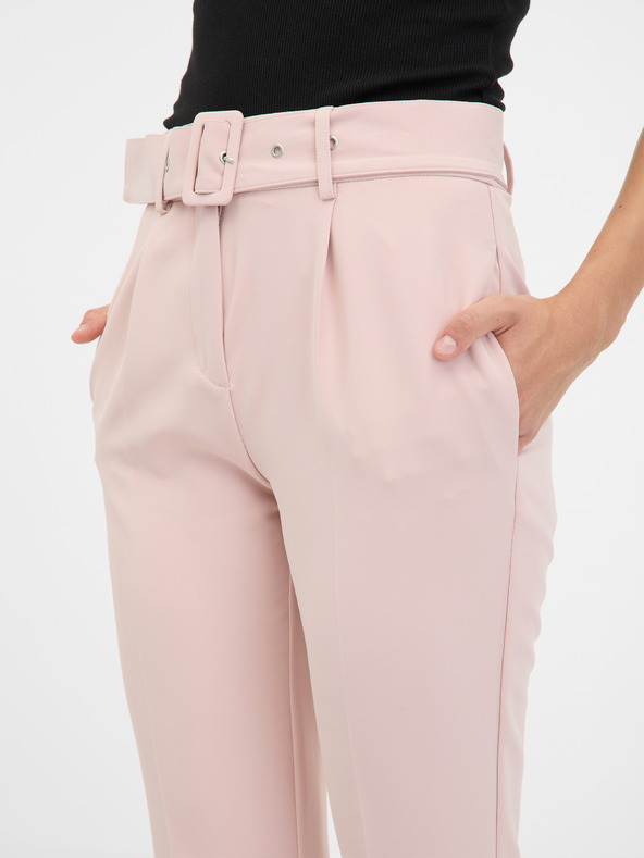 Orsay Pantaloni roz deschis pentru femei ORSAY