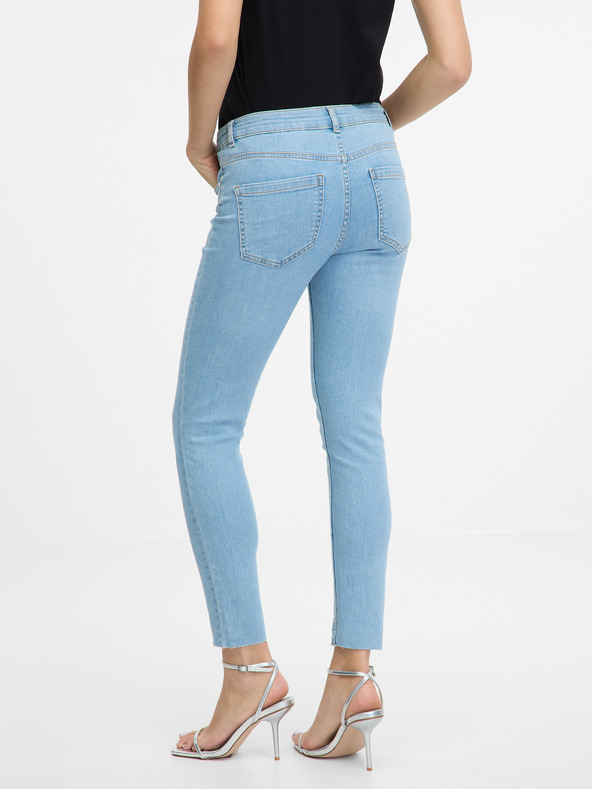 Orsay Blugi skinny fit albastru deschis pentru femei ORSAY