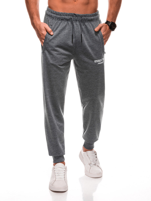 Edoti EDOTI Pantaloni de trening pentru bărbați, gri