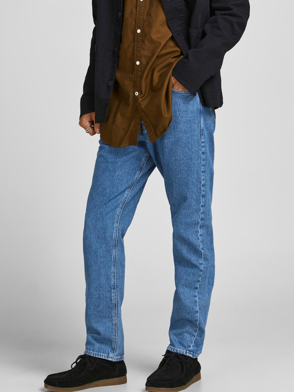 Jack & Jones Blugi albaștri pentru bărbați cu croială relaxată Jack & Jones Chris
