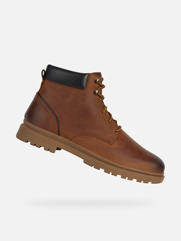 Geox Botine maro pentru bărbați Geox Andalo
