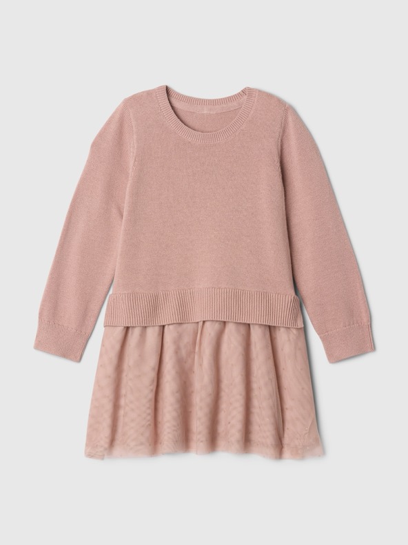 GAP Baby rochie tricot 2în1 GAP