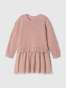 GAP Baby rochie tricot 2în1 GAP