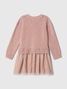 GAP Baby rochie tricot 2în1 GAP
