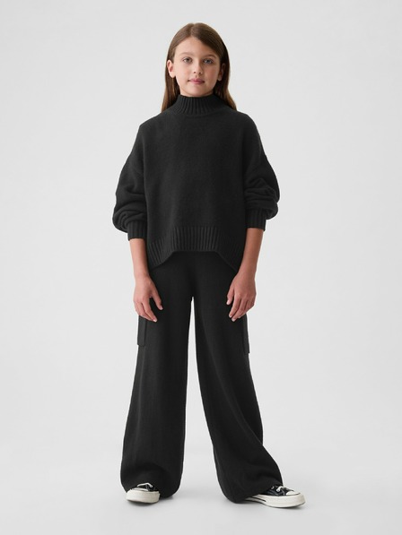 GAP Pantaloni cargo tricotati pentru copii CashSoft