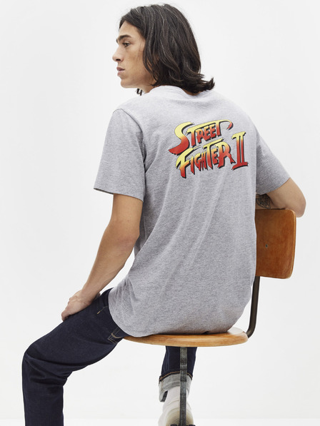 Celio Tricou gri deschis Celio Lsebar